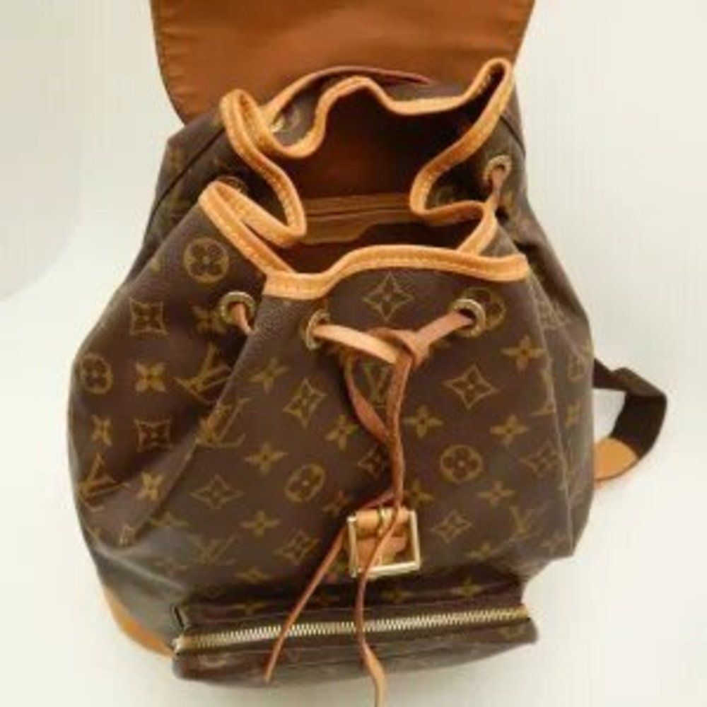 Louis Vuitton Monogram Montsouris GM Brown Backpack
